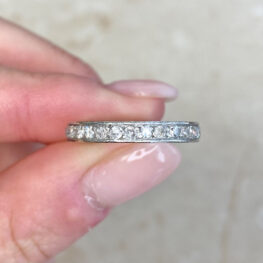 Art Deco Era Eternity Diamond Band 13935 F5