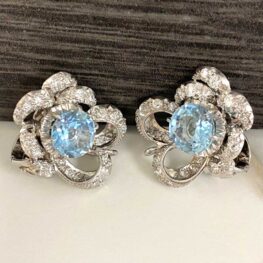 vintage nottingham earrings from 1950